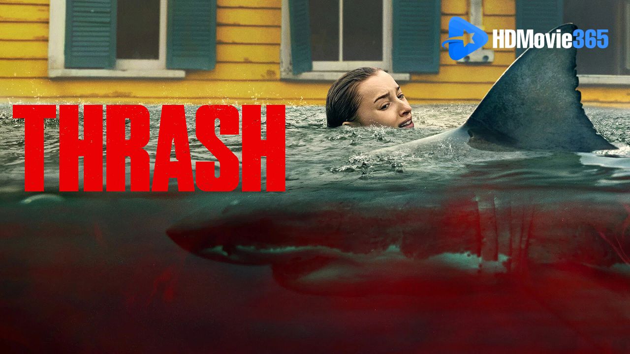 Thrash (2026) [Movie Review] — A Wild Fight Against a Hurricane and Hungry Sharks